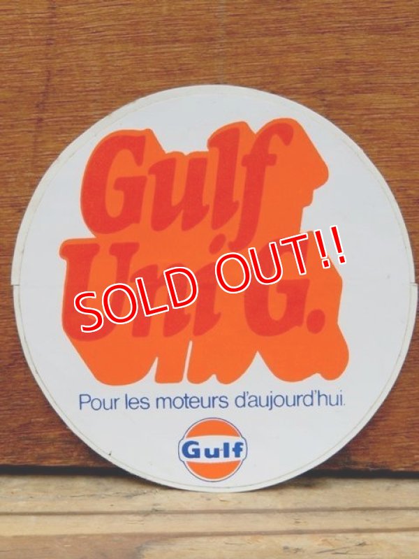 画像1: ad-821-36 Gulf /  Sticker