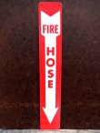 画像1: dp-130908-01 FIRE HOSE Plastic sign