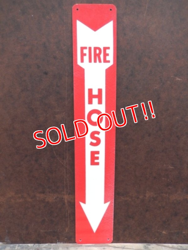 画像1: dp-130908-01 FIRE HOSE Plastic sign