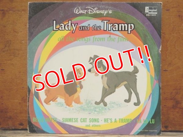 画像1: ct-121127-20 Lady and the Tramp / 60's all the songs from the film Record