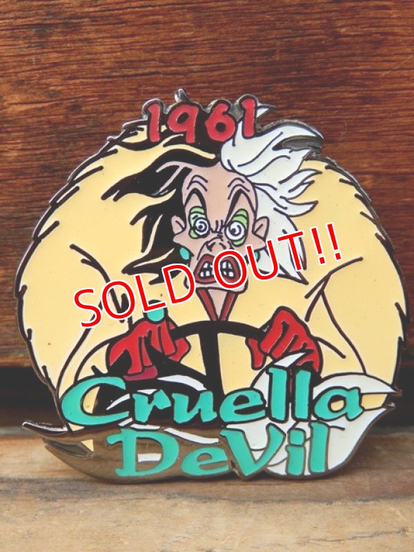 画像1: pb-707-03 Countdown to the Mikkennium / Cruella de Vile Pins