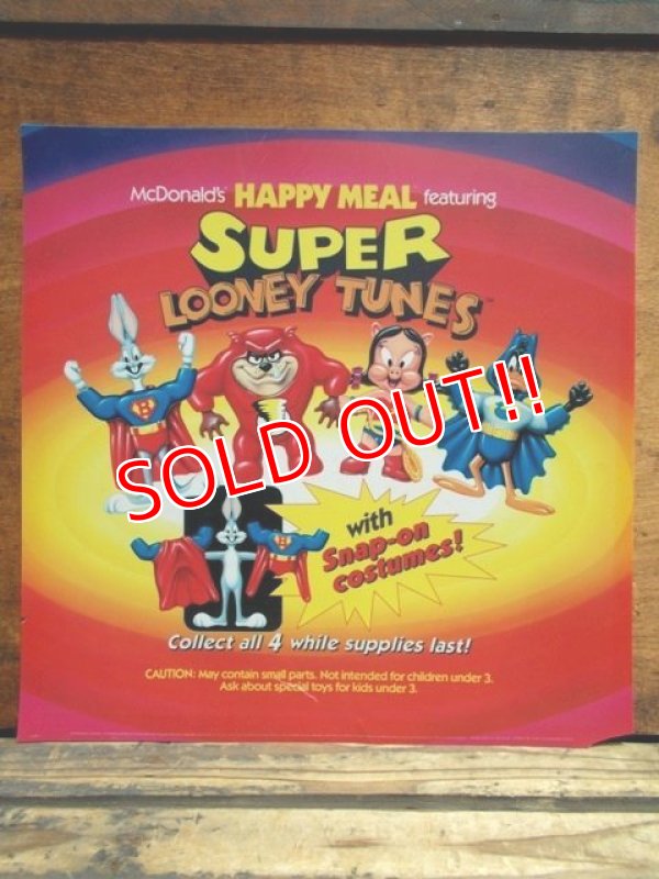 画像1: ad-813-08 McDonlad's / 1991 Super Looney Tunes Happy Meal Translite