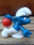 画像1: ct-924-26 Smurf /  PVC "Bowling" #20051