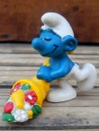 画像1: ct-924-30 Smurf /  PVC "Flower Horn" #20117