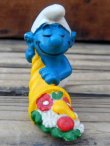 画像2: ct-924-30 Smurf /  PVC "Flower Horn" #20117