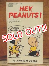 画像: bk-1001-01 PEANUTS / 1968 Comic "HEY, PEANUTS!"