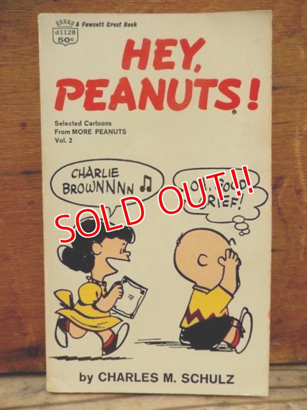 画像1: bk-1001-01 PEANUTS / 1968 Comic "HEY, PEANUTS!"