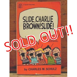 画像: bk-1001-06 PEANUTS / 1968 Comic "SLIDE,CHARLIE BROWN! SLIDE!"