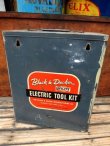 画像1: dp-131001-05 Blacl & Decker / Vintage Electric Tool Kit metal box