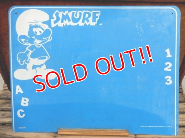 画像1: ct-130924-23 Smurf / 80's Chalkboard