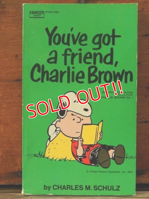 画像1: bk-1001-19 PEANUTS / 1972 Comic "You've got a friend,Charlie Brown"