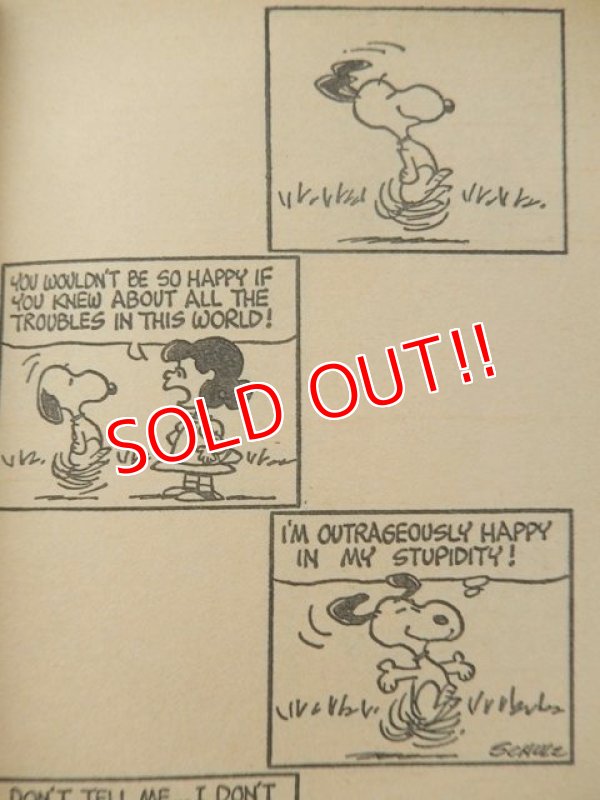 画像2: bk-1001-24 PEANUTS / 1971 Comic "YOU'RE NOT FOR REAL,SNOOPY!"