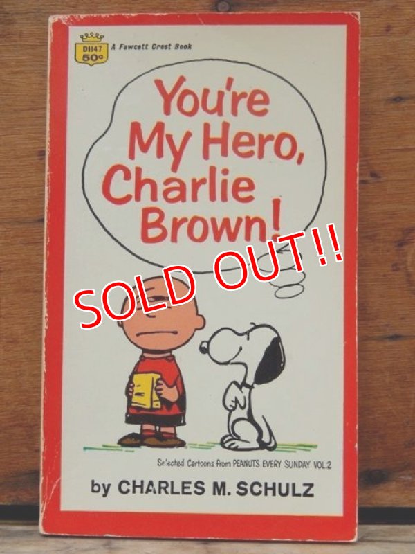 画像1: bk-1001-16 PEANUTS / 1968 Comic "You're My Hero,Charlie Brown!"