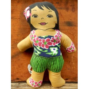 画像: ct-131007-01 C&H Sugar  / 80's Hawaiian Girl Pillow doll (A)