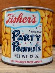 画像1: dp-111220-05 Fisher's / Vintage Party Peanuts Tin Can