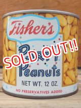 画像: dp-111220-05 Fisher's / Vintage Party Peanuts Tin Can