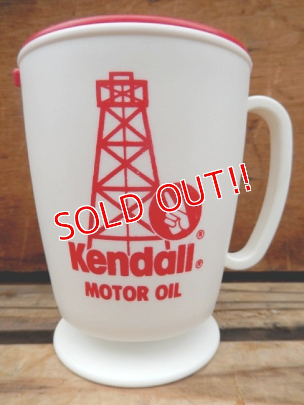 画像1: dp-131008-01 Kendall Motor Oil / 80's〜 Plastic Mug