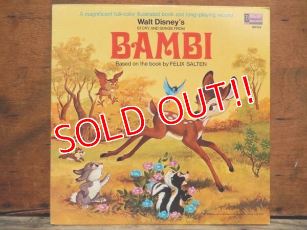 画像1: ct-131015-06 Bambi / 60's Record
