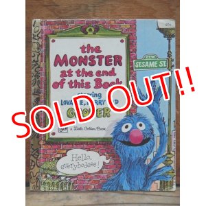 画像: bk-130607-06 Sesame Street the Monster at the end of this Book / 70's Little Golden Books