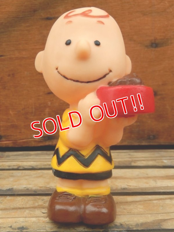 画像1: ct-131022-11 Charlie Brown / ConAgra 80's Vinyl Squeak Toy