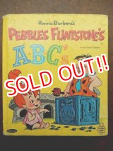 画像: bk-120530-77 Pebbles Flintstone's A・B・C's / 60's Picture Book