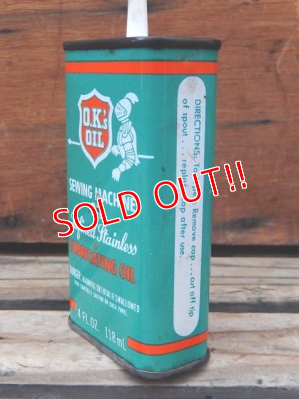画像2: dp-130218-03 O.K.'s Oil / Sewing Machin Oil can