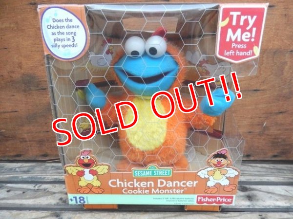 画像1: ct-806-27 Cookie Monster / Fisher-Price 2000's Chicken Dancer