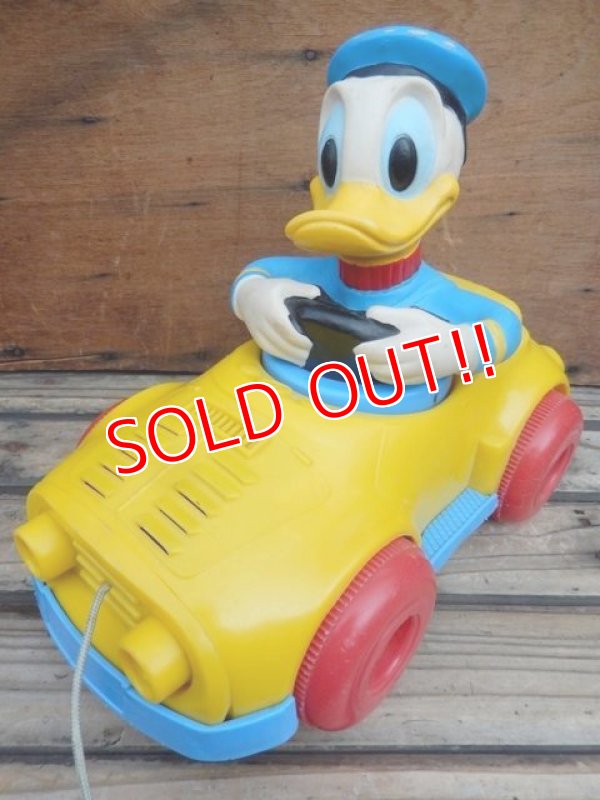 画像1: ct-131029-02 Donald Duck / Kohner Bros 70's Pull Toy