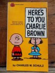 画像1: bk-131029-11 PEANUTS / 1969 HERE'S TO YOU,CHARLIE BROWN