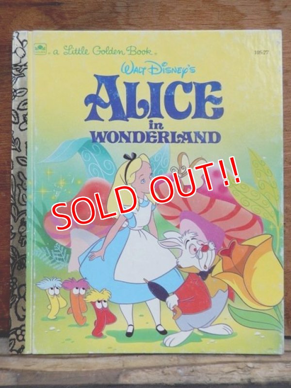 画像1: bk-131105-01 Alice in Wonderland / 90's Little Golden Book