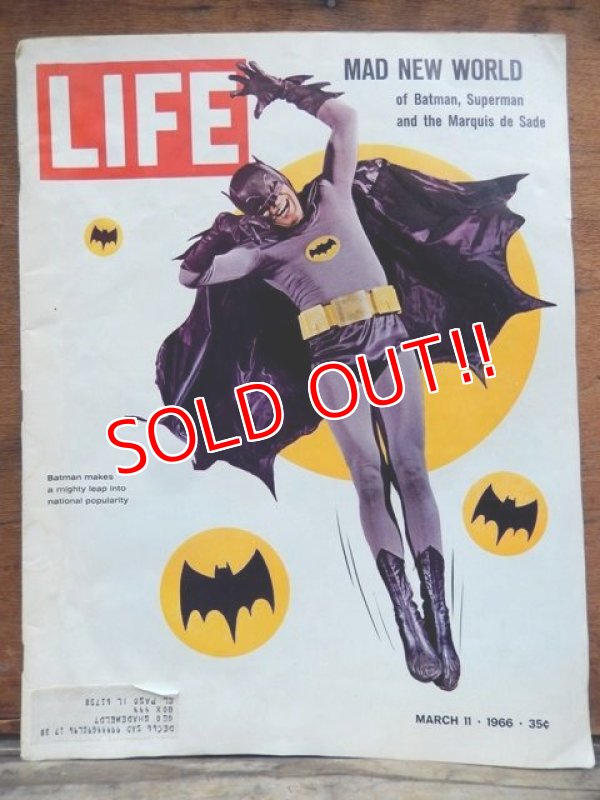 画像1: ct-131106-04 BATMAN / LIFE Magazine March 11, 1966