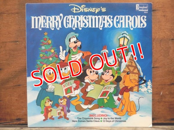 画像1: ct-131105-45 Disney's Merry Christmas Carols / 80's Record