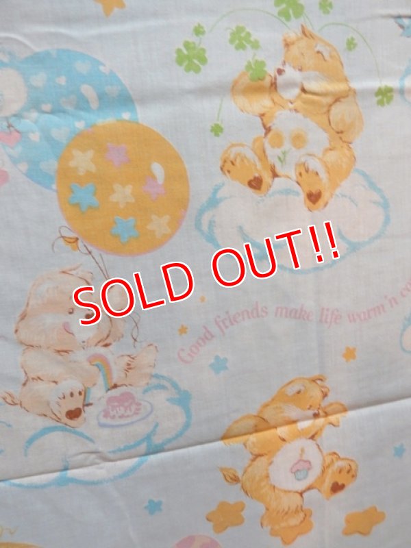 画像3: ct-131106-01 Care Bears / 80's Flat Sheet (Twin)