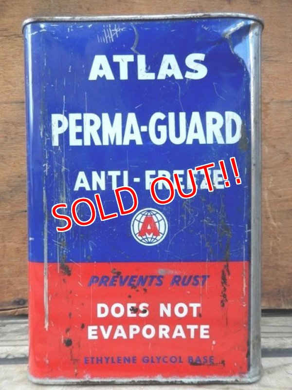 画像1: dp-131101-05 ATLAS OIL / Vintage Perma-Guard Anti-Freeze Oil can