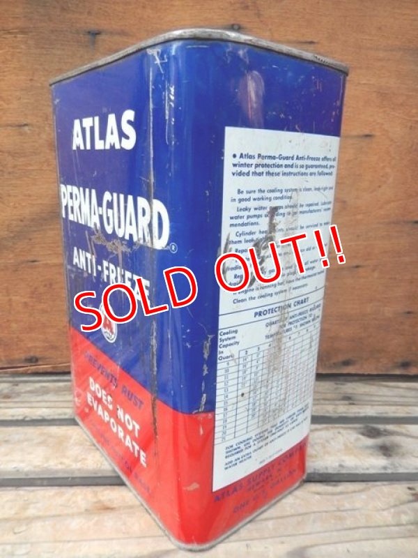 画像2: dp-131101-05 ATLAS OIL / Vintage Perma-Guard Anti-Freeze Oil can