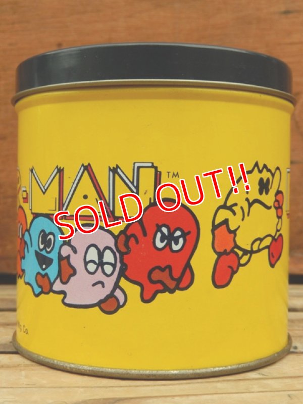 画像1: ct-131015-35 PAC-MAN / 80's Tin can