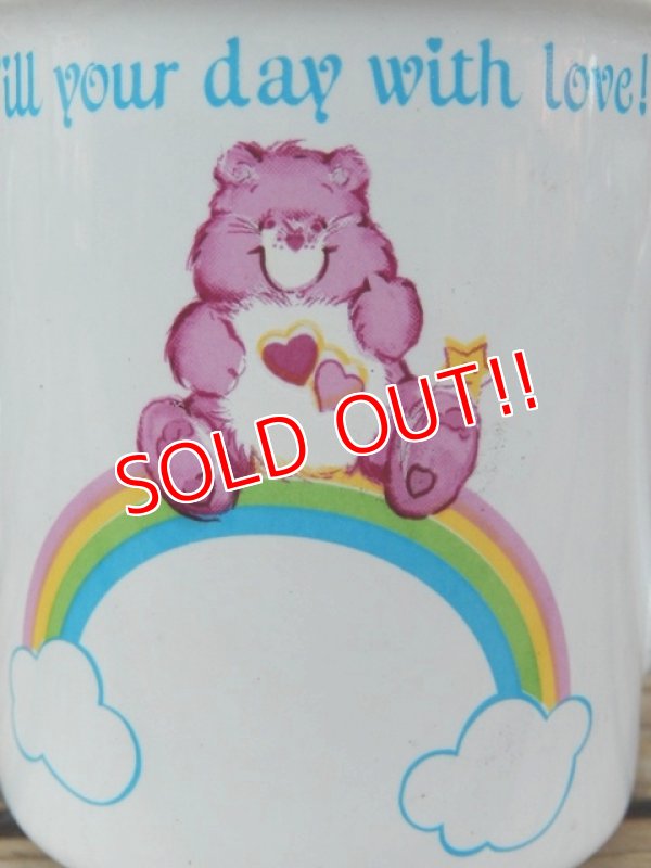 画像2: ct-120710-05 Care Bears / 80's Ceramic Mug "Love a Lot Bear"