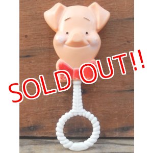 画像: ct-101124-75 Piglet / Sears 70's Baby Rattle