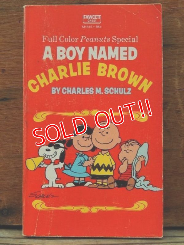 画像1: bk-131121-08 PEANUTS / 1971 A BOY NAMED CHARLIE BROWN!