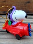 画像2: ct-131122-96 Snoopy / Whitman's 90's PVC Ornament "Flying Ace"