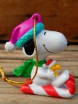 画像2: ct-131122-93 Snoopy / Whitman's 2000's PVC Ornament "Snowflyer "