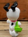 画像3: ct-131122-85 Snoopy / Whitman's 2001 PVC "Easter Snoopy (Green Bag)"