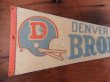 画像2: dp-722-08 NFL 70's mini Pennant "Denver Broncos"