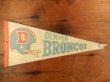 画像1: dp-722-08 NFL 70's mini Pennant "Denver Broncos"