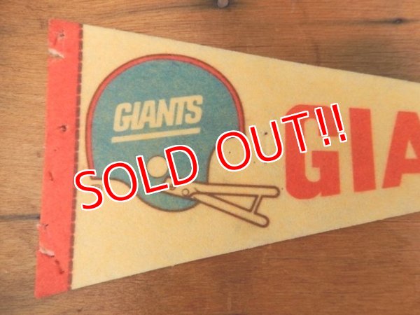 画像2: dp-722-12 NFL 70's mini Pennant "New York Giants"