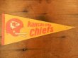 画像1: dp-722-11 NFL 70's mini Pennant "Kansas City Chiefs"