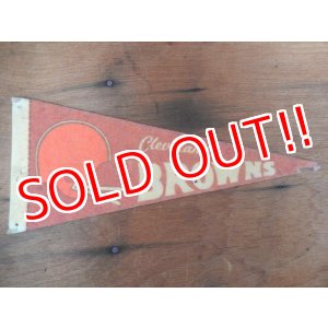 画像: dp-722-09 NFL 70's mini Pennant "Cleveland Browns"