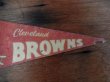 画像3: dp-722-09 NFL 70's mini Pennant "Cleveland Browns"