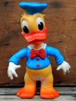 画像1: ct-131202-04 Donald Duck / Ledraplastic 60's Rubber Doll (Red Button)