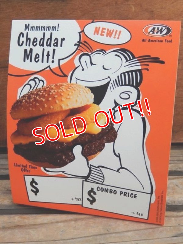 画像1: dp-131105-15 A&W / 90's Cheddar Melt AD